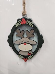 Reindeer Framed
